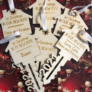CUSTOM New Home 2023 Christmas Ornament